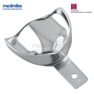 Łyżka wyciskowa do braków skrzydłowych z rantem pełna górna