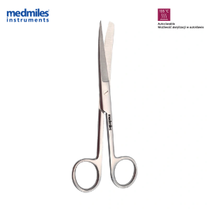 Nożyczki standardowe ostro-tępe proste