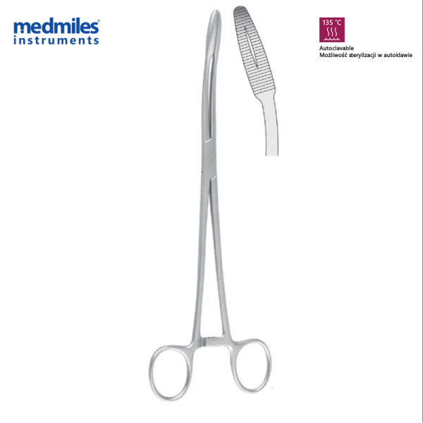 Gross-Maier forceps curved